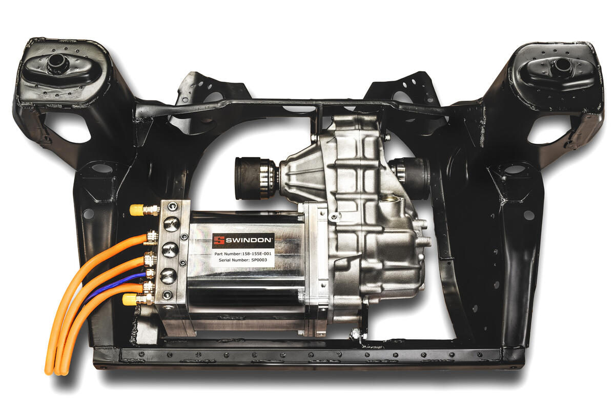 Swindon Powertrain electric classic Mini Swindon Powertrain electric classic Mini
