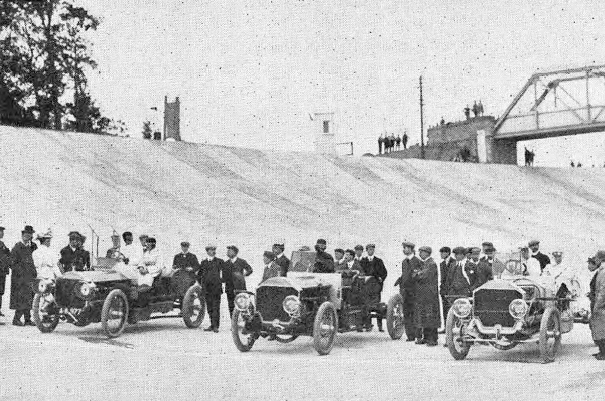 Brooklands in 1907