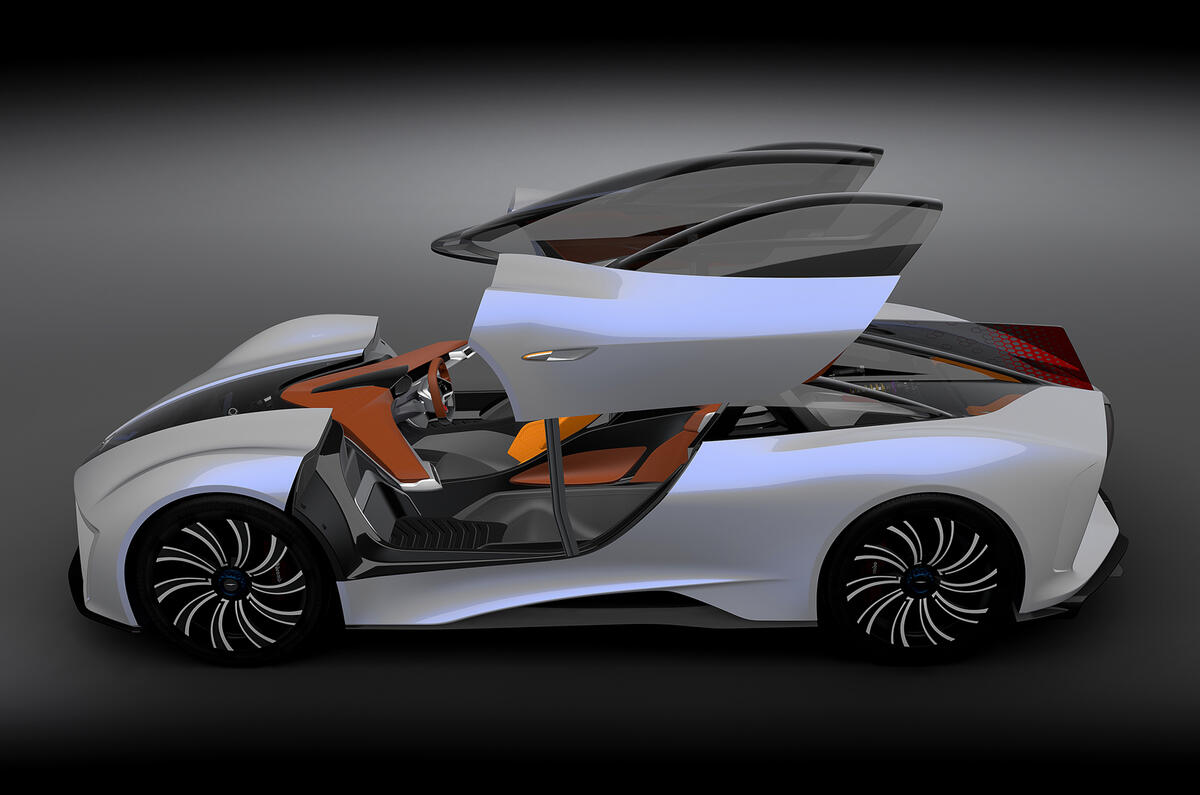 1287bhp Techrules Ren – Chinese turbine electric supercar revealed