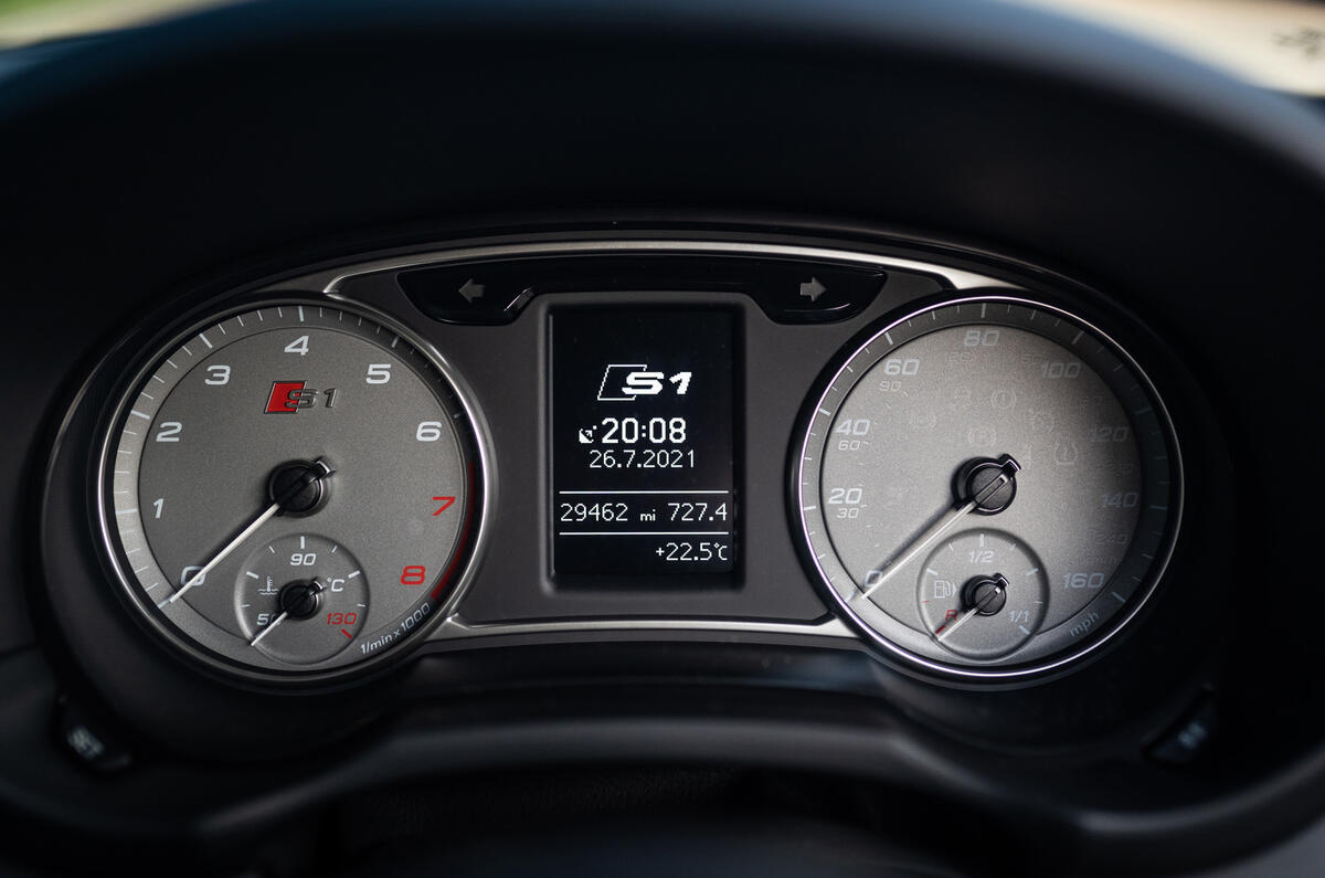 10 Audi S1 cherished owner opinion instruments 10 Audi S1 cherished owner opinion instruments