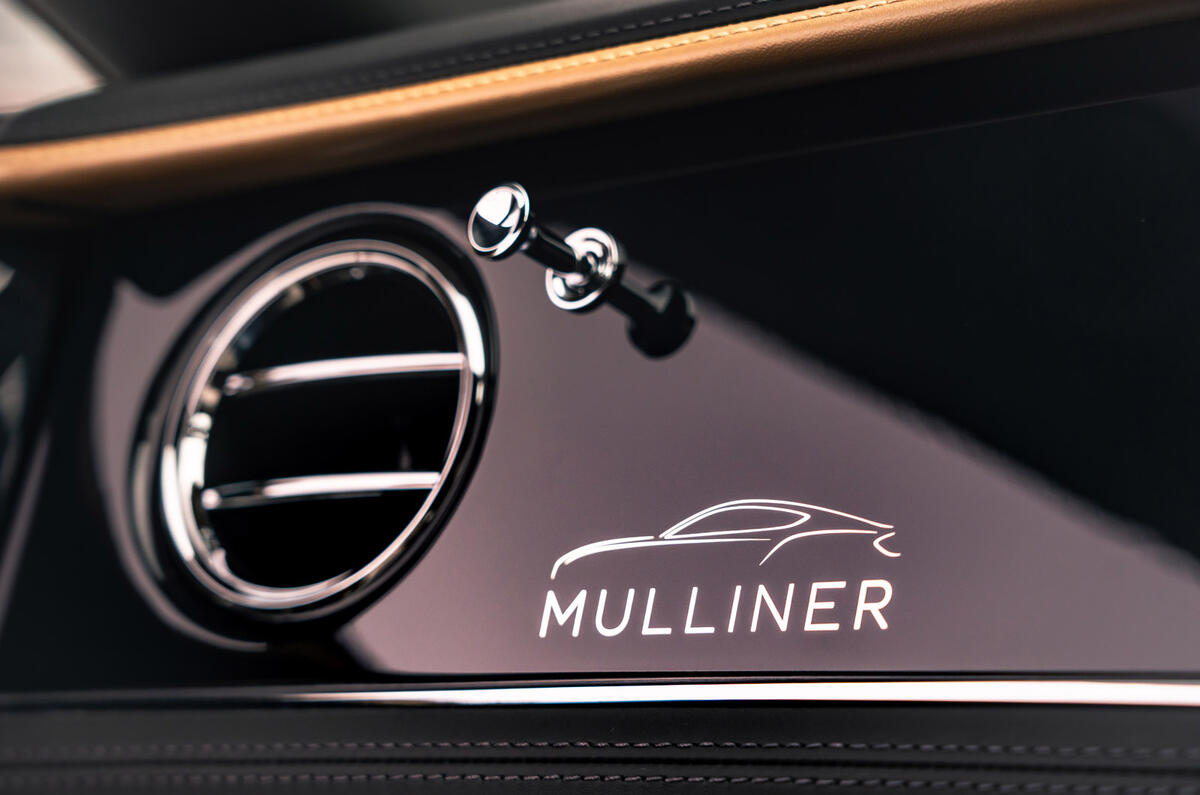 Bentley Mulliner GT - interior