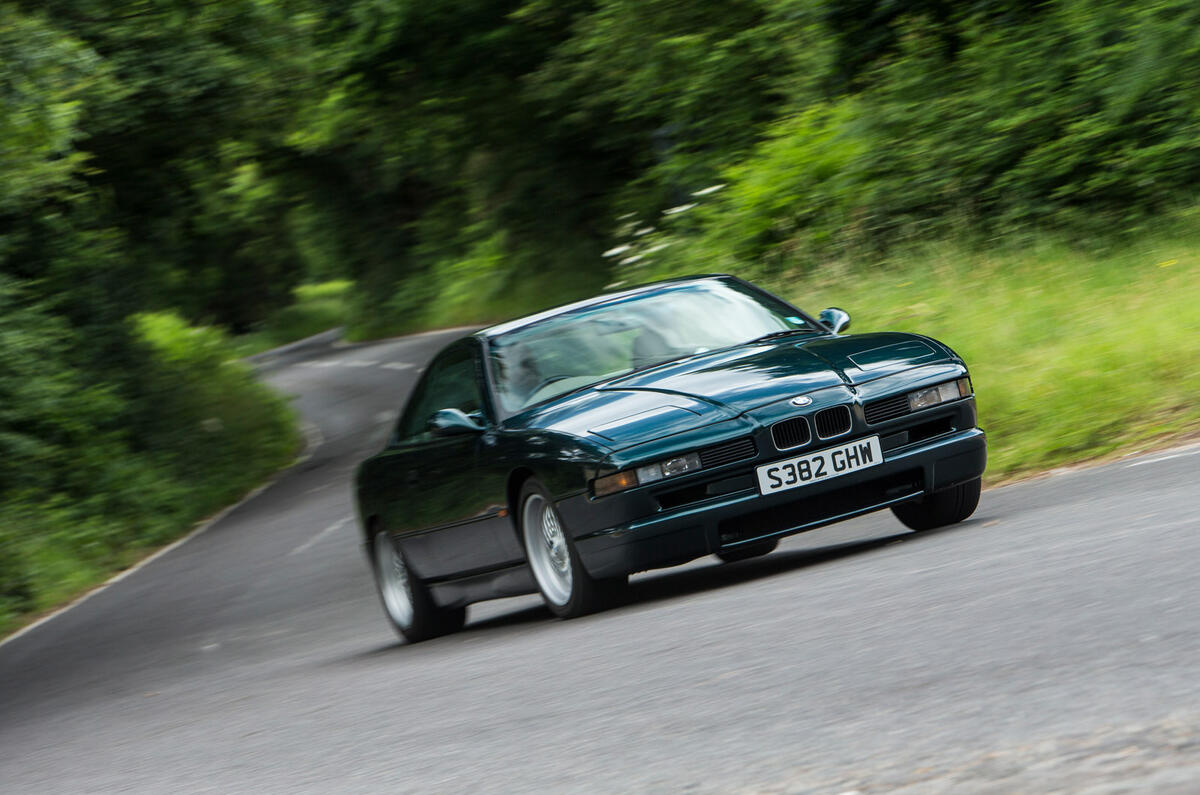 BMW 850 CSi - hero front