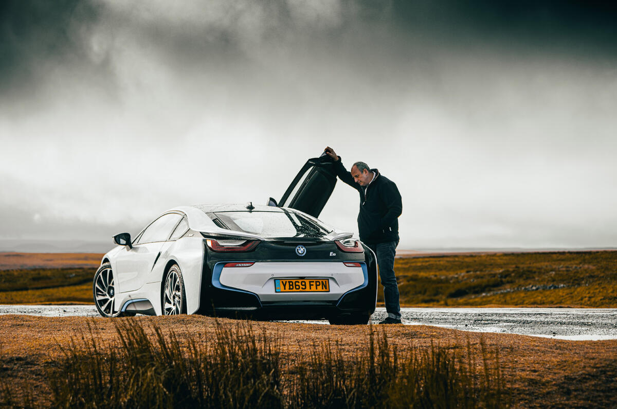 BMW i8 - static rear BMW i8 - static rear