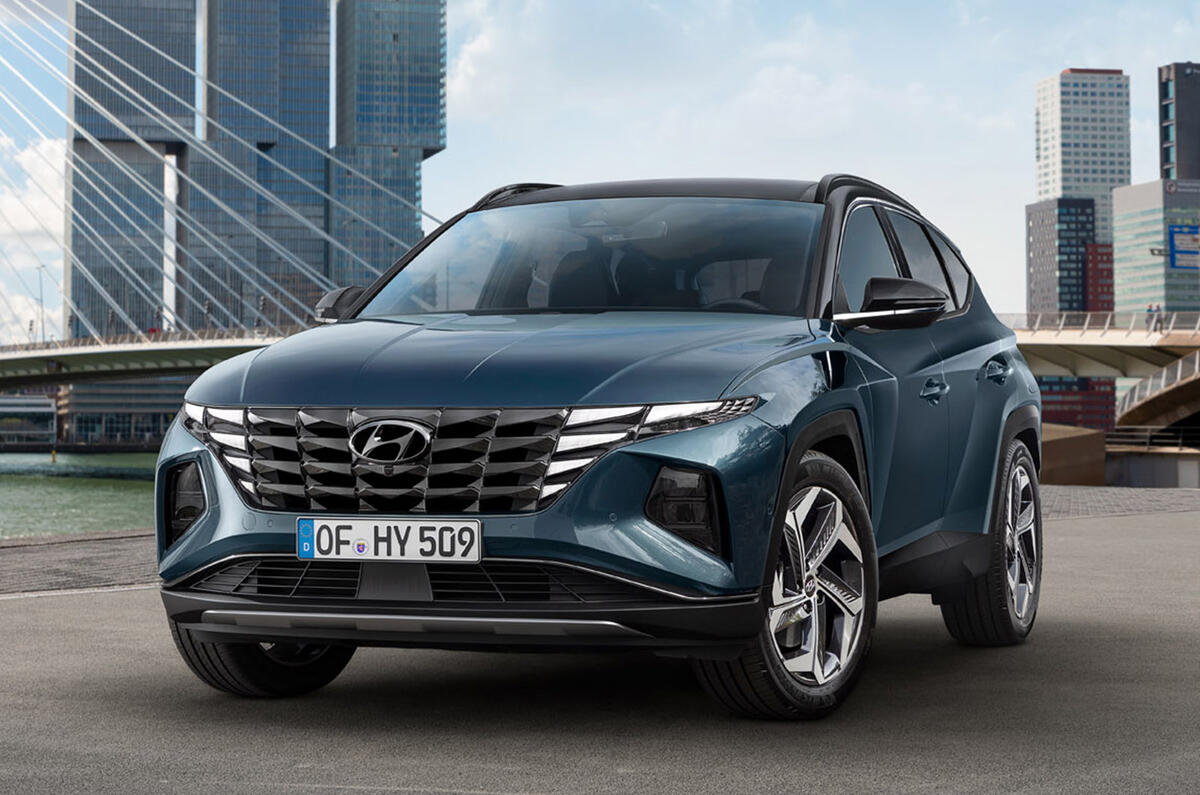 Hyundai Tuscon - front