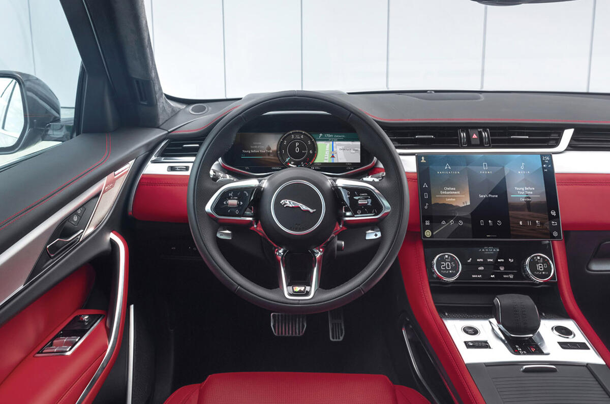 Jaguar F-Pace - interior Jaguar F-Pace - interior