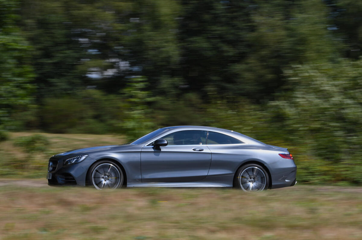 Mercedes-Benz S560 Coupe - hero side