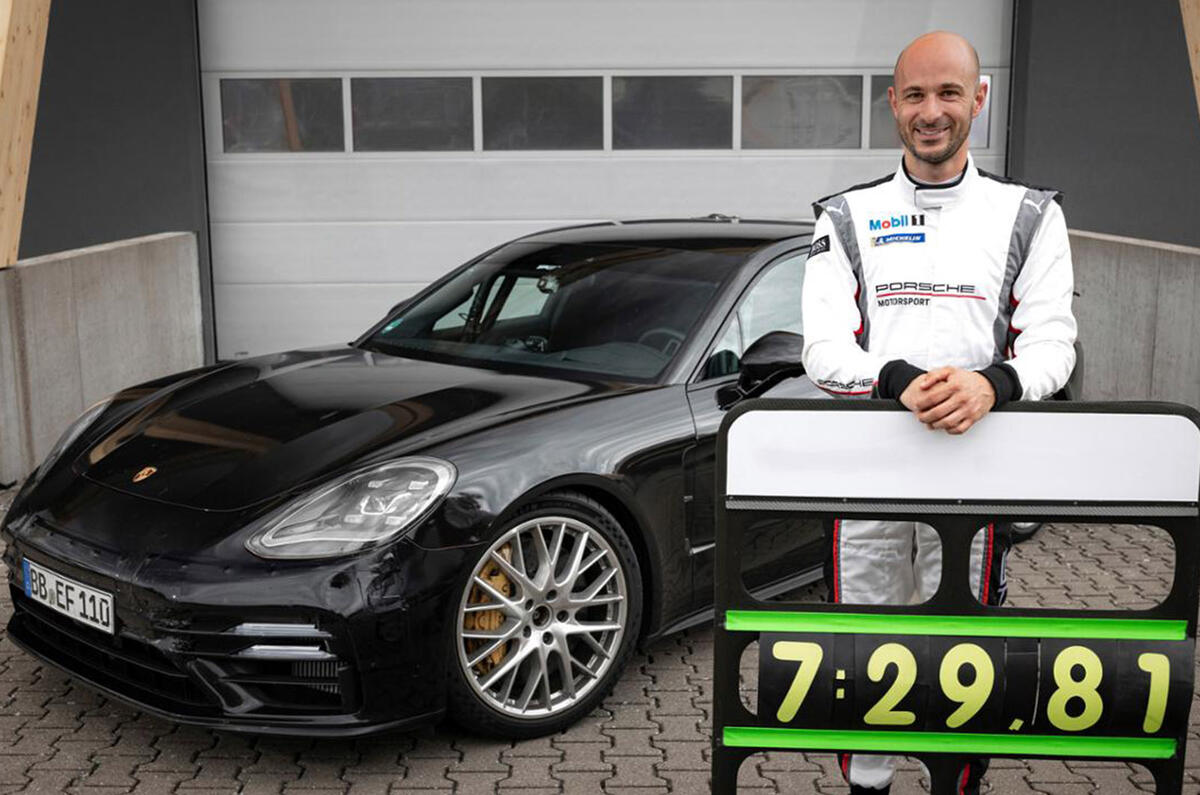 Porsche Panamera Nurburging lap record Porsche Panamera Nurburging lap record