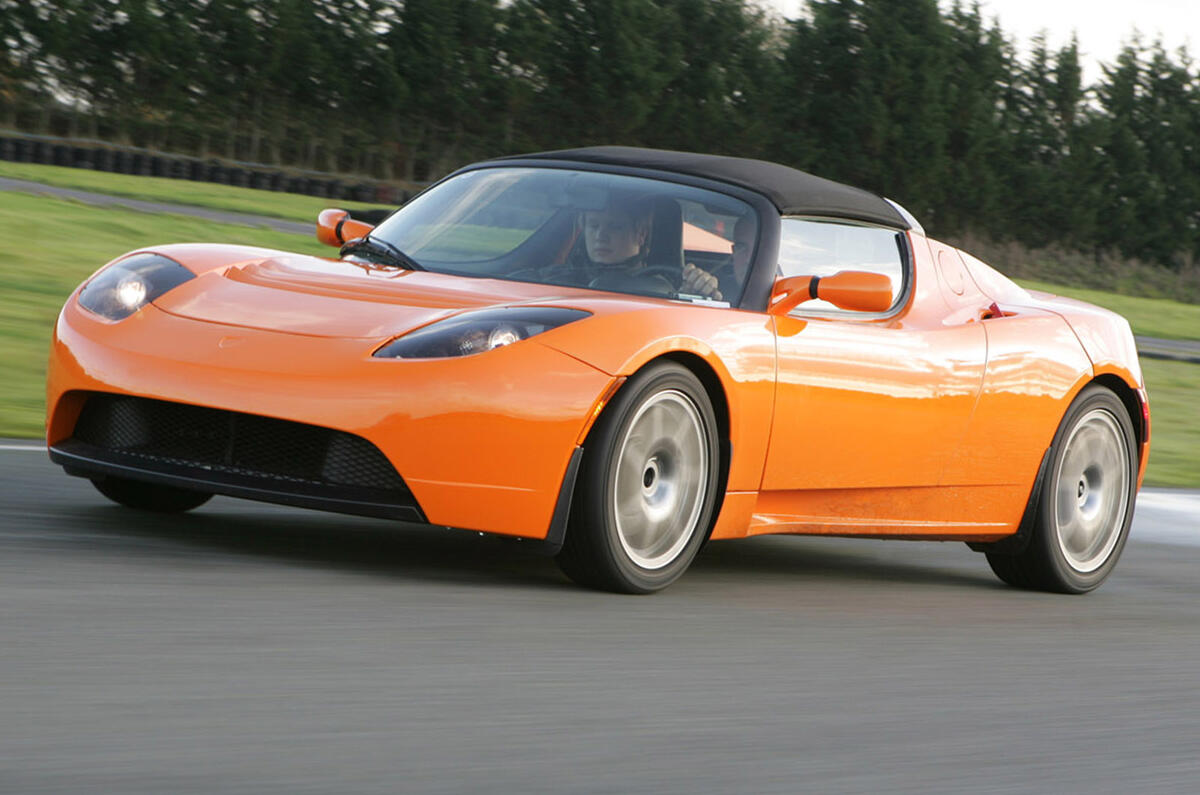 Tesla Roadster - hero front Tesla Roadster - hero front