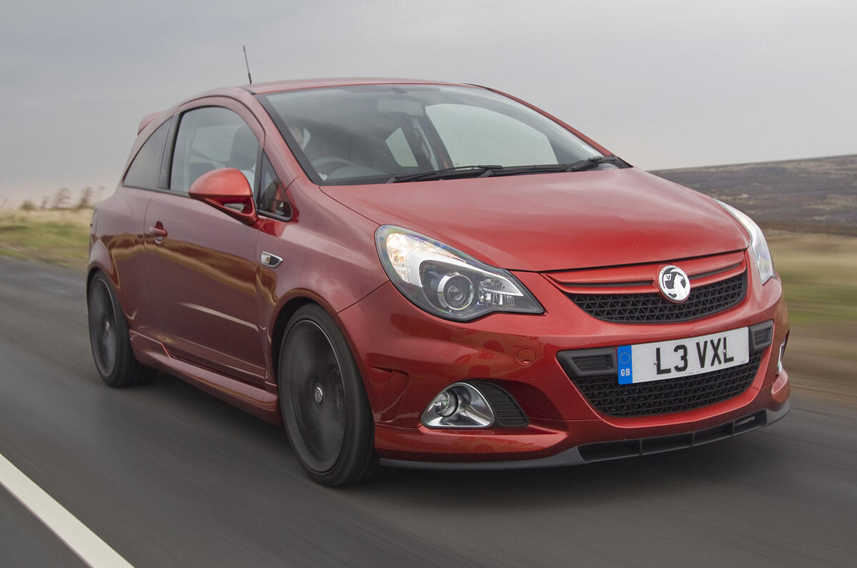 Vauxhall Corsa - front