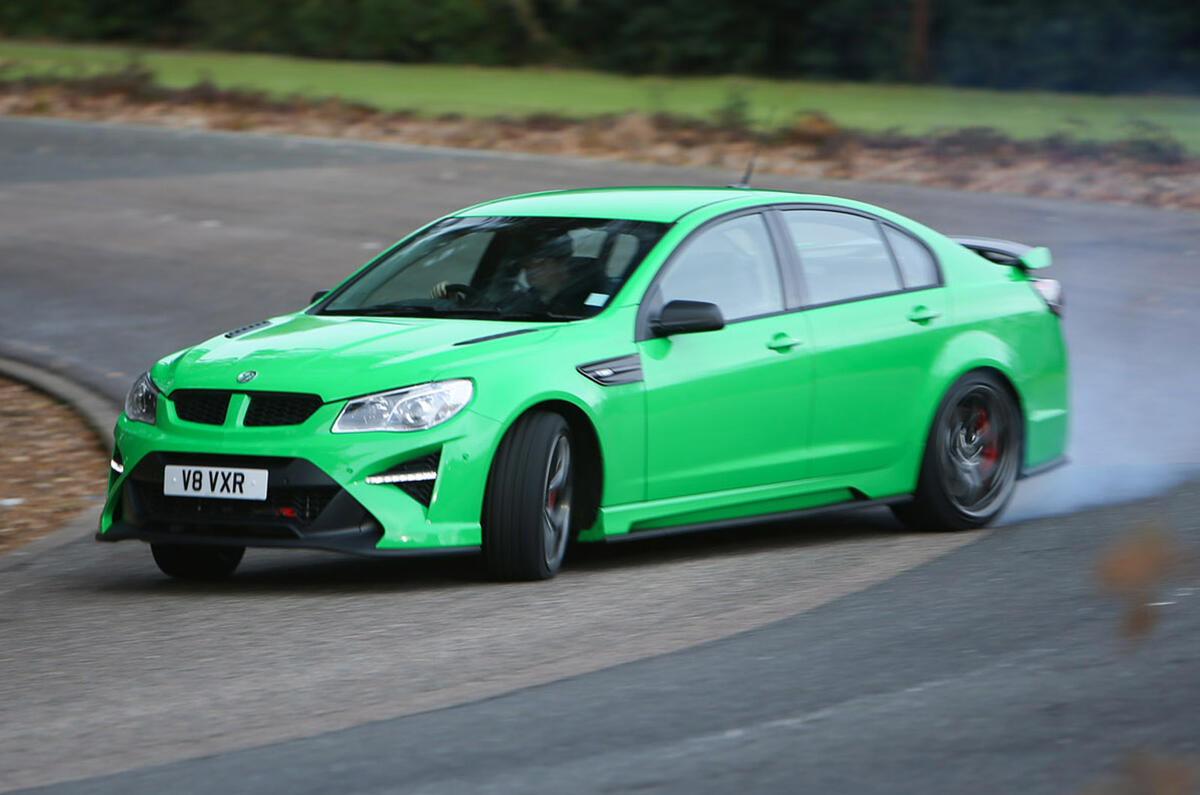 Vauxhall VXR8 - hero front