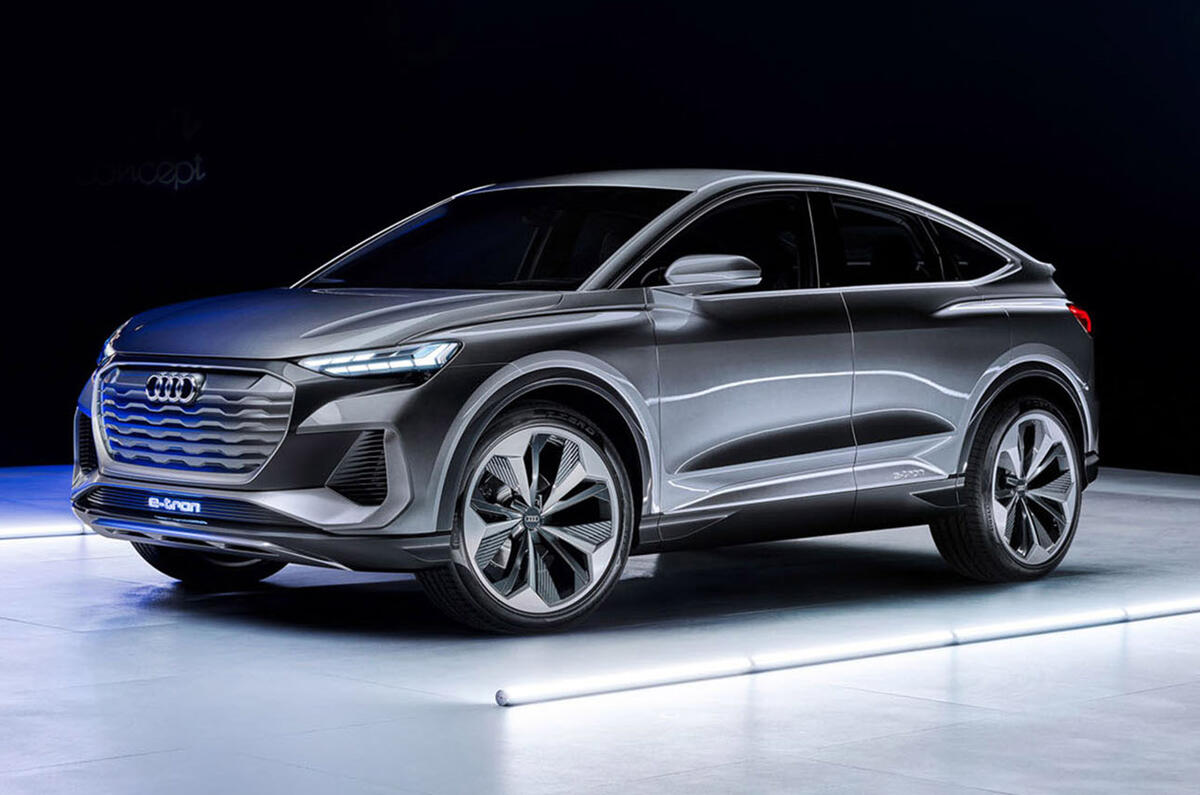 Audi Q4 E-tron - static front Audi Q4 E-tron - static front