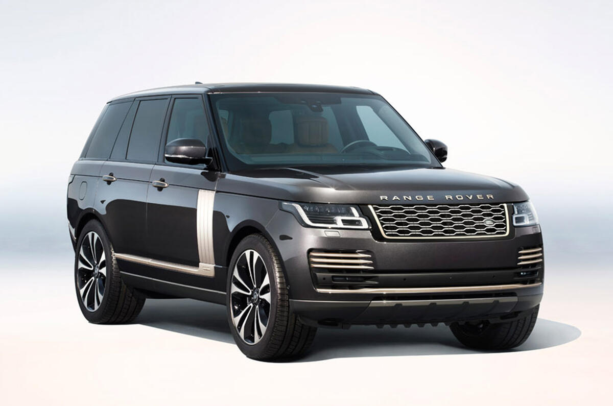 Range Rover 50th Anniversary 2020 - exterior shot