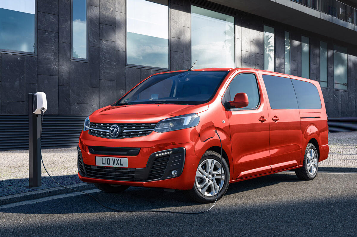 Vauxhall Vivaro-e Life 2020 - press pics Vauxhall Vivaro-e Life 2020 - press pics
