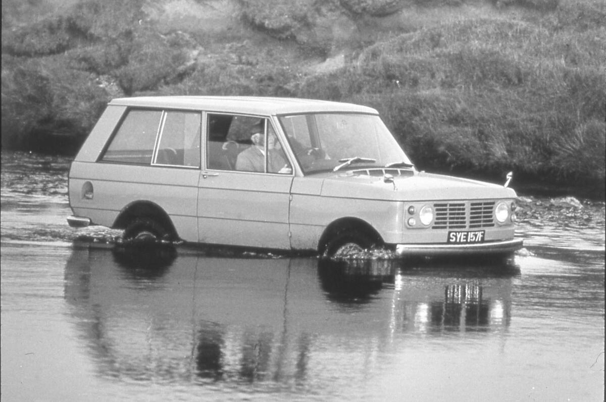 Range Rover prototype