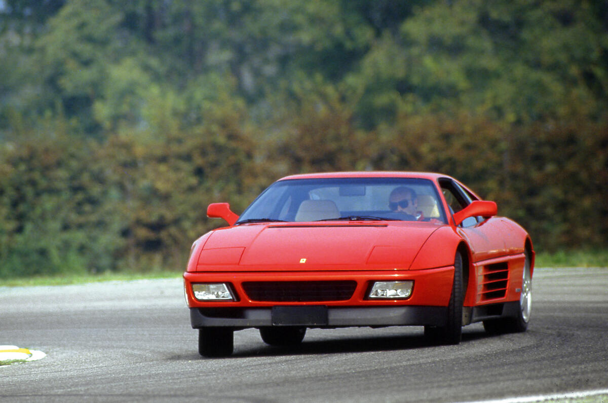Ferrari 348 TB 1989 - tracking front Ferrari 348 TB 1989 - tracking front