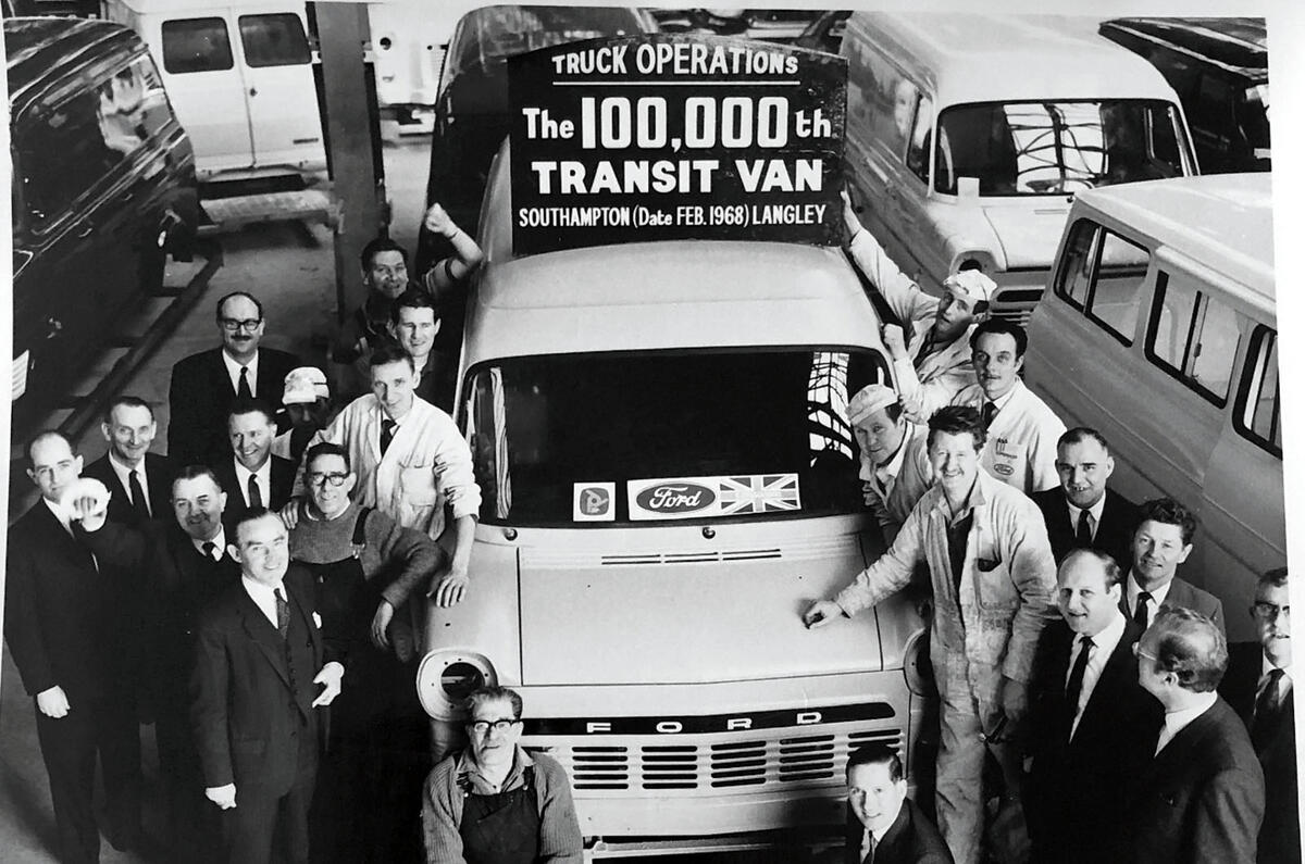 100th Ford transit 100th Ford transit