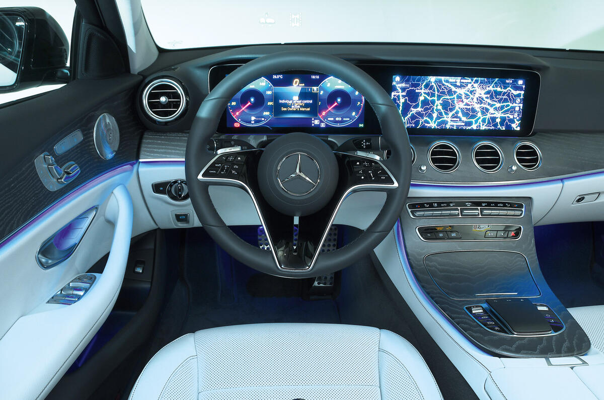 Mercedes-Benz E53 estate 2020 - interior Mercedes-Benz E53 estate 2020 - interior