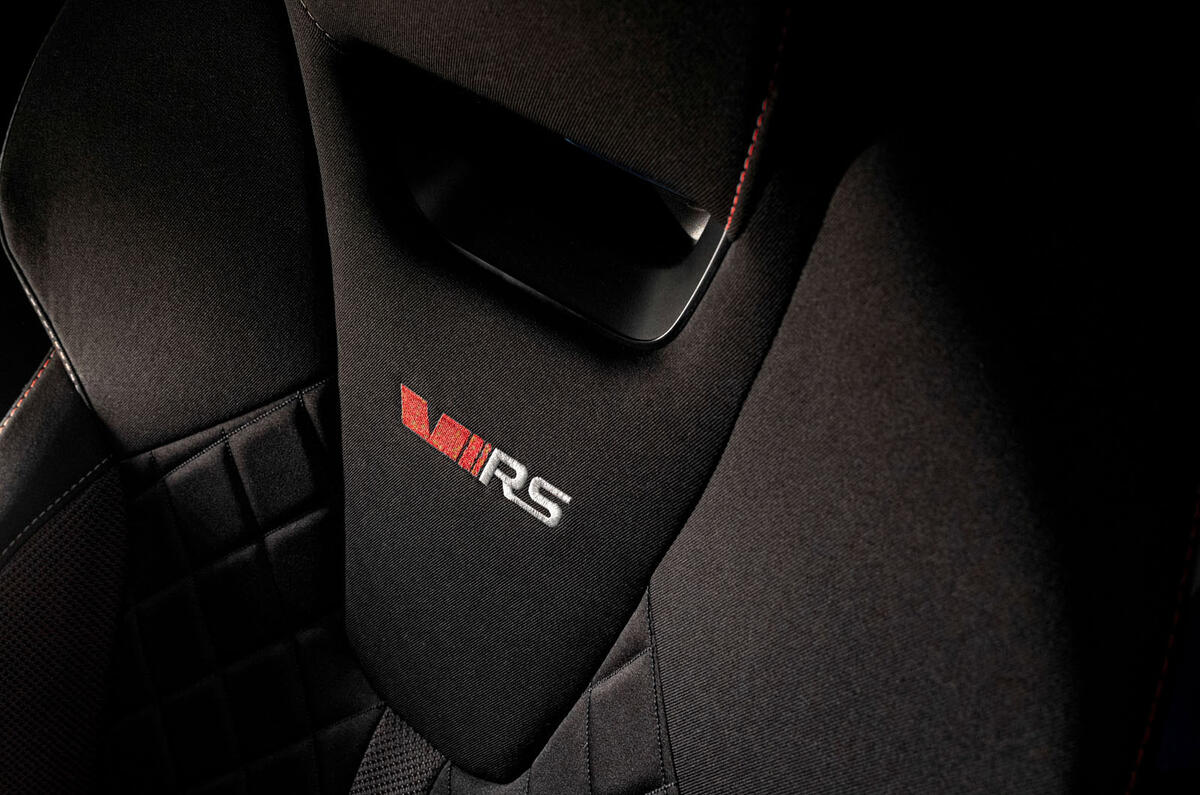 Skoda Octavia vRS 2020 - interior Skoda Octavia vRS 2020 - interior