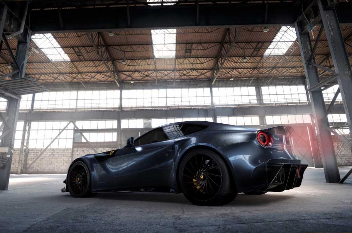 Bengala F12 Caballería is a pure carbon Ferrari F12