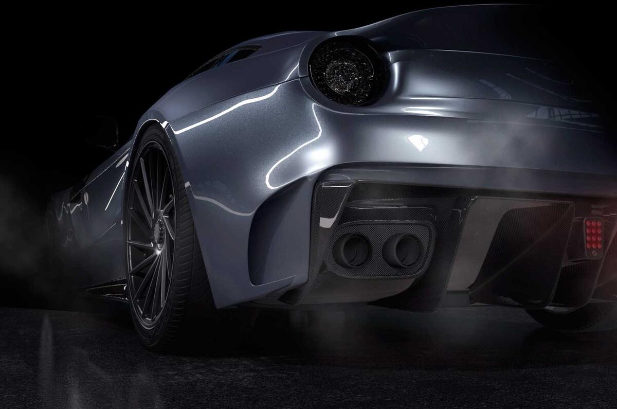 Bengala F12 Caballería is a pure carbon Ferrari F12