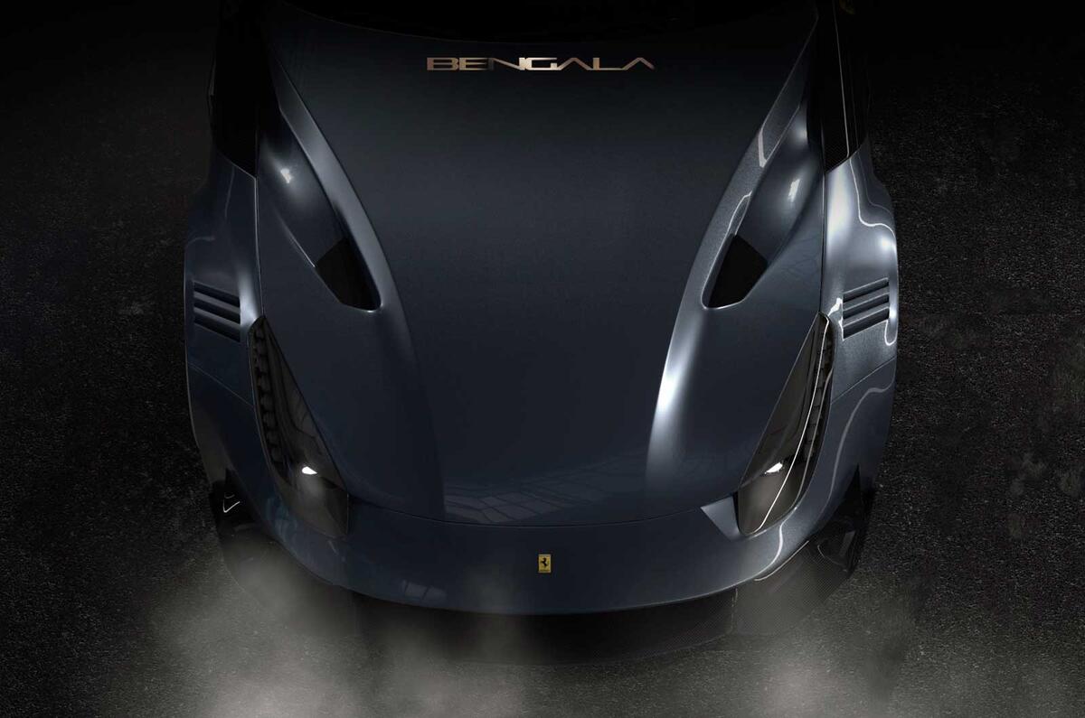 Bengala F12 Caballería is a pure carbon Ferrari F12