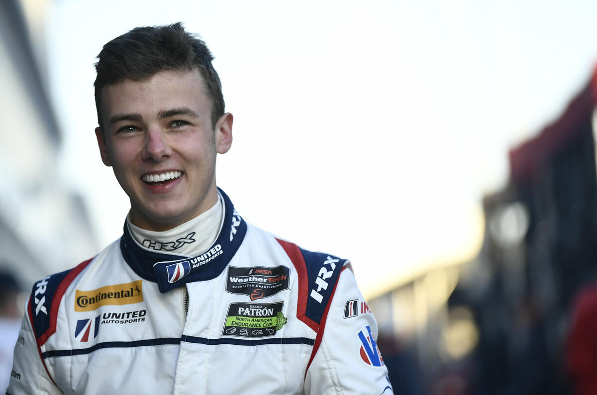 Phil Hanson at the Le Mans 24 Hours 