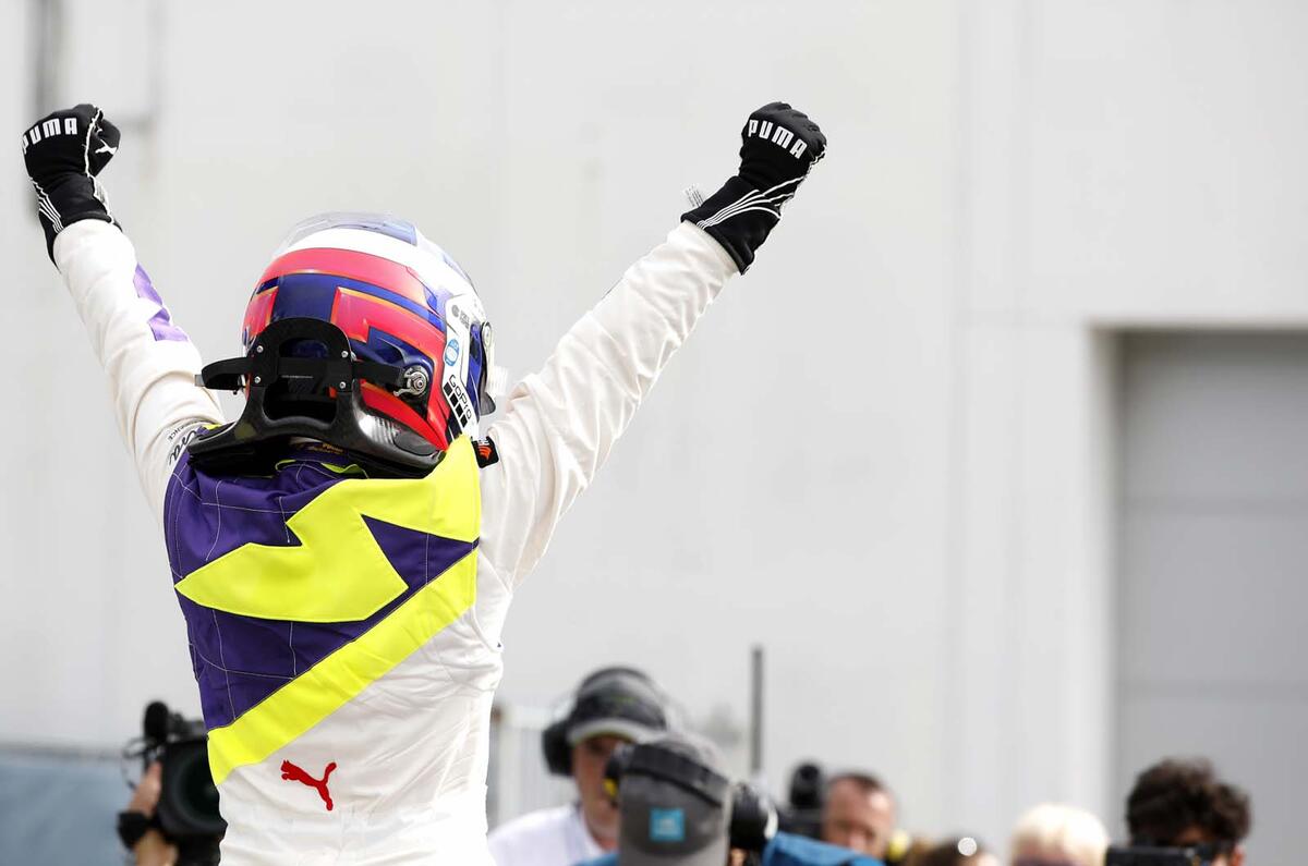 Jamie Chadwick races in W Series