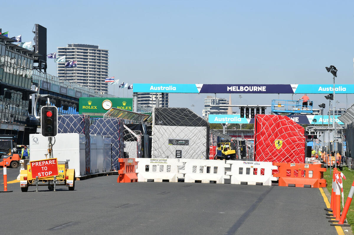 Melbourne GP empty Melbourne GP empty