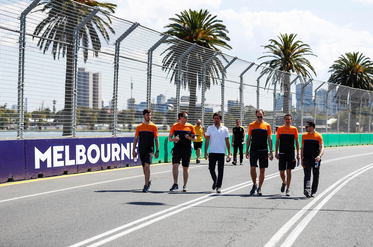 Melbourne GP grid walk Melbourne GP grid walk