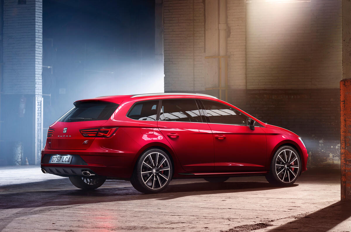 2017 Seat Leon Cupra – updates include 296bhp and an all-wheel-drive estate