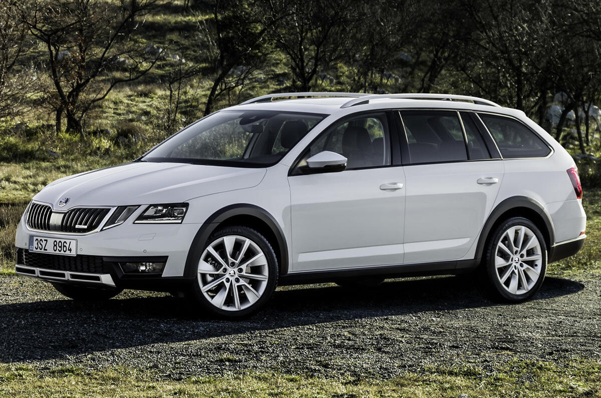 Facelifted Skoda Octavia Scout