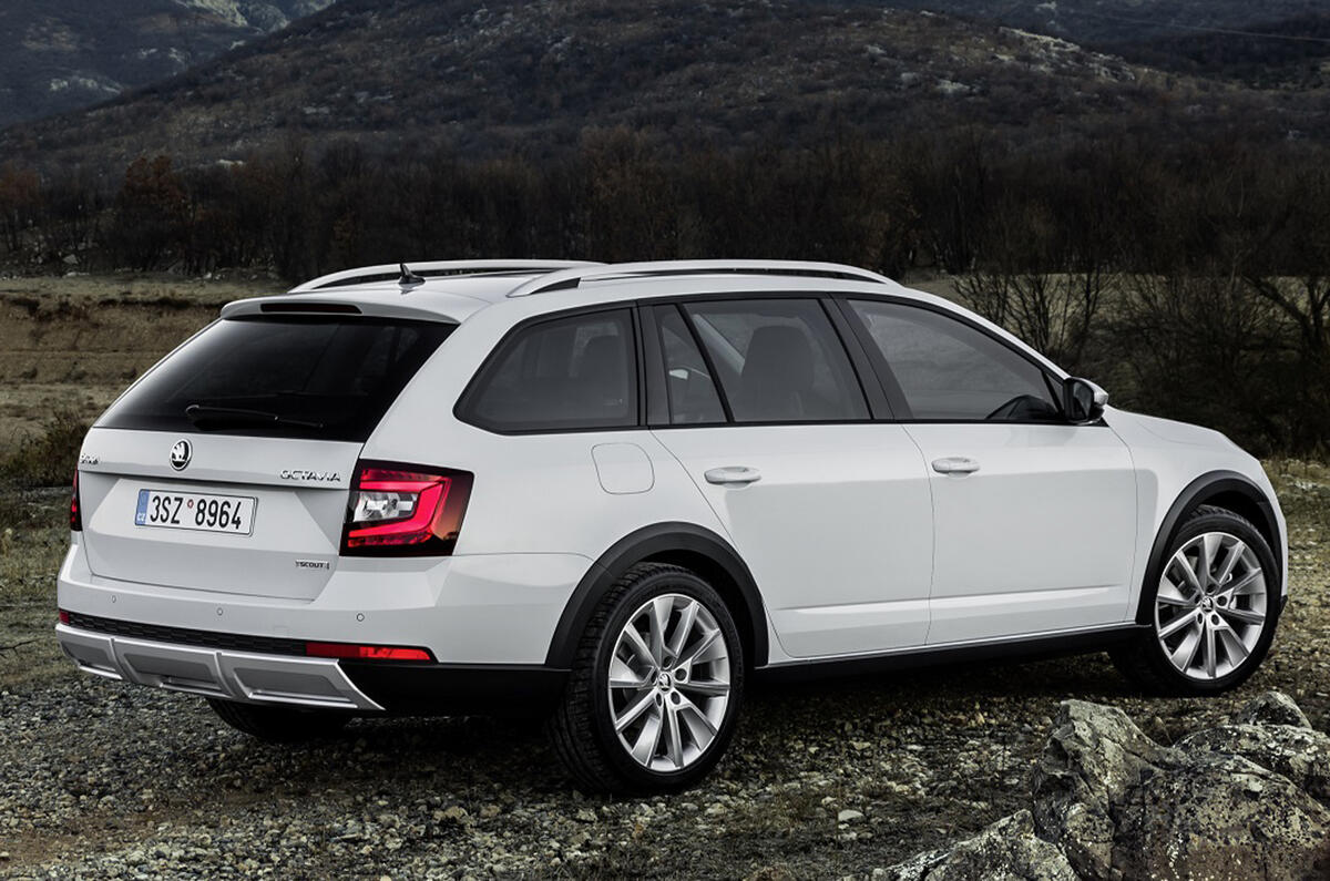 Facelifted Skoda Octavia Scout