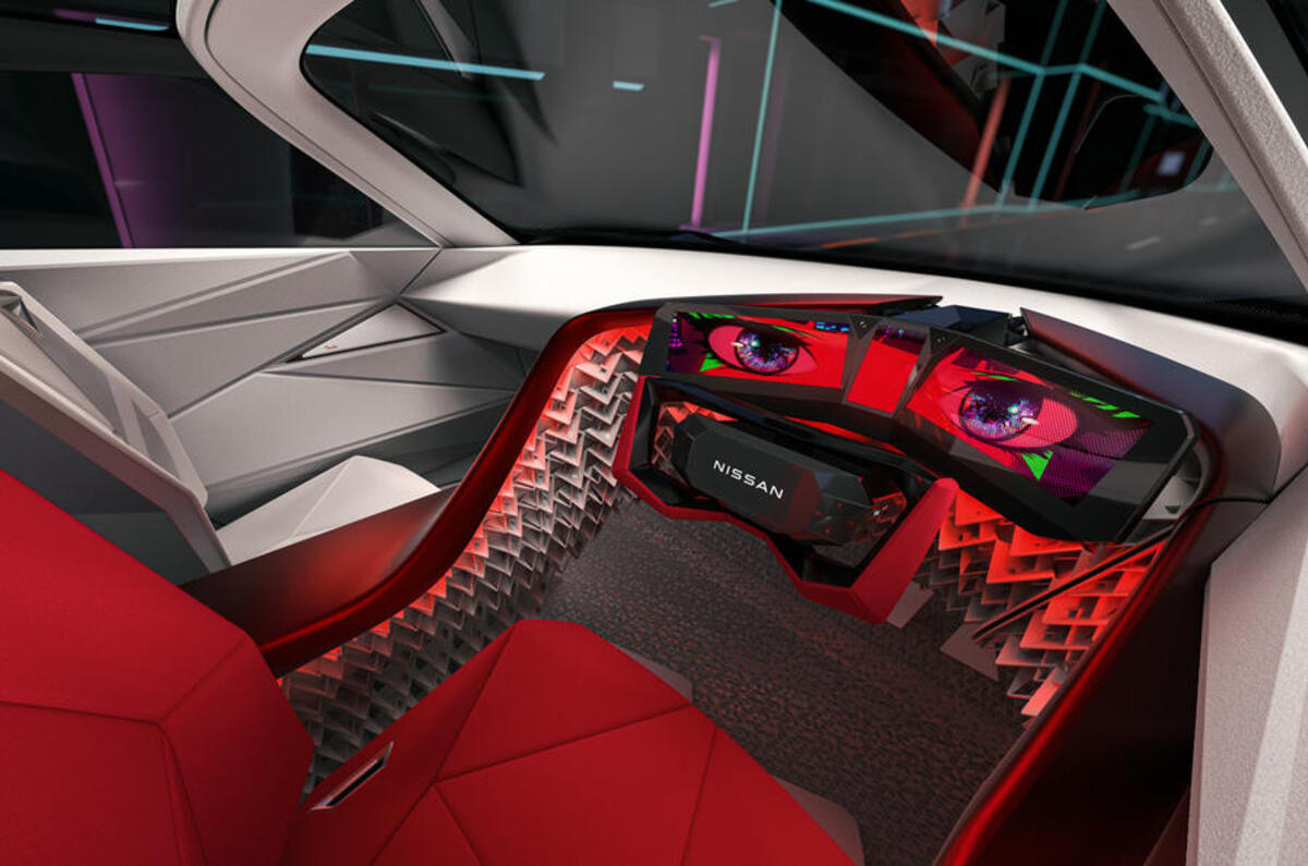 Nissan Juke concept side Nissan Juke concept interior