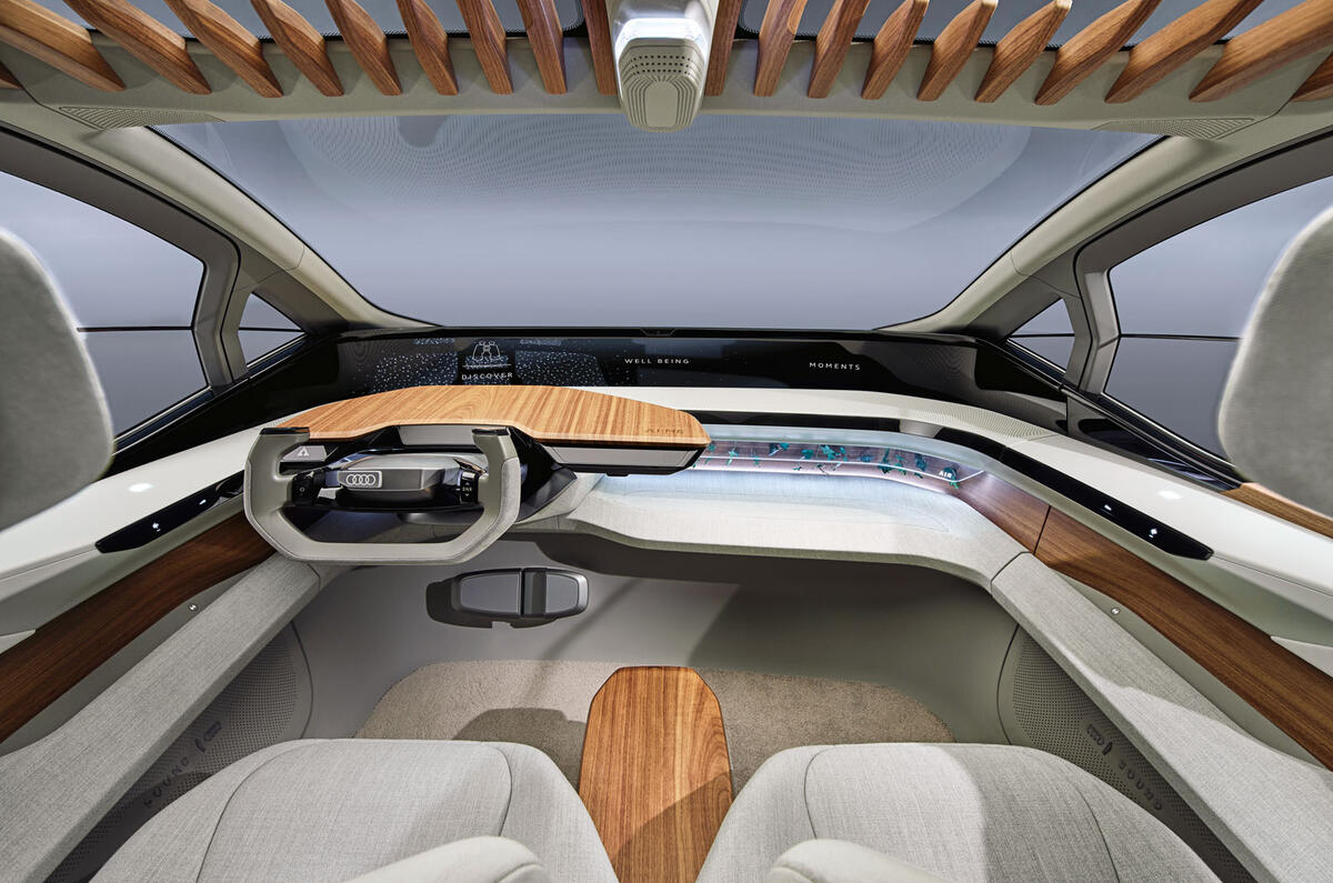 2019 Audi AI:ME concept interior