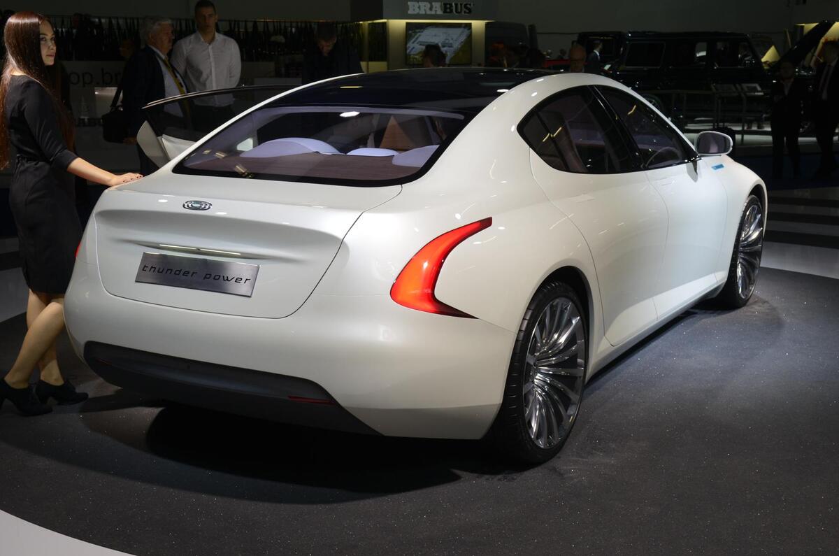 Thunder Power targets Tesla Model S with 577bhp electric saloon