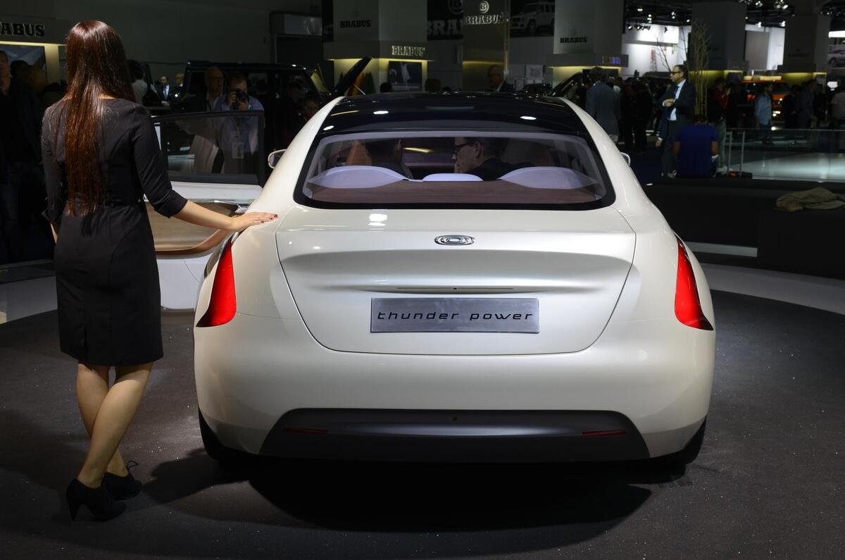 Thunder Power targets Tesla Model S with 577bhp electric saloon