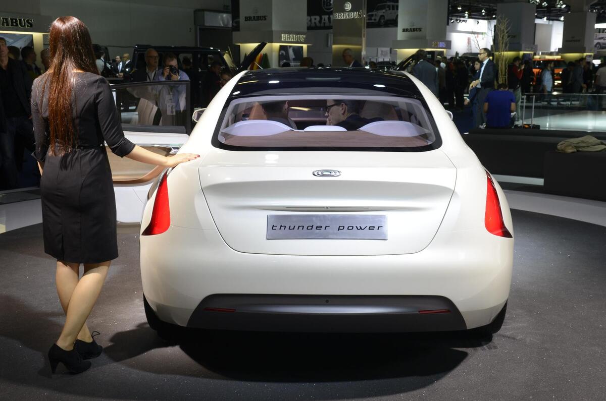 Thunder Power targets Tesla Model S with 577bhp electric saloon