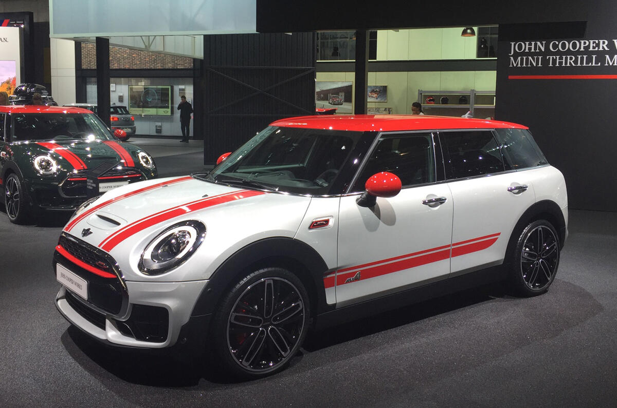 Mini Clubman John Cooper Works at the Paris motor show 2016 - show report and gallery