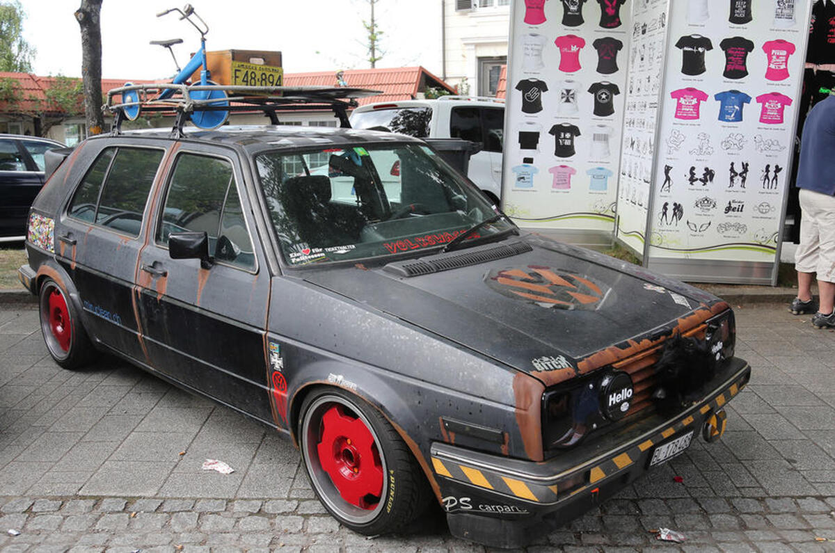 Wörthersee Treffen 2017 Rat look Golf Mk2