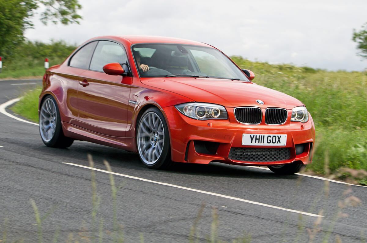 BMW 1 Series M Coupé - tracking side BMW 1 Series M Coupé - tracking side