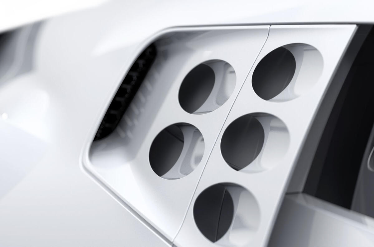 2020 Bugatti Centodieci reveal - detail