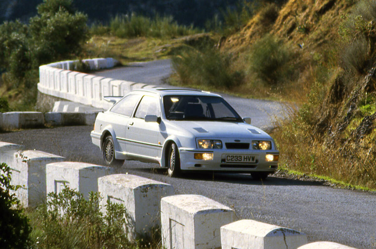 Ford Sierra Cosworth - tracking front