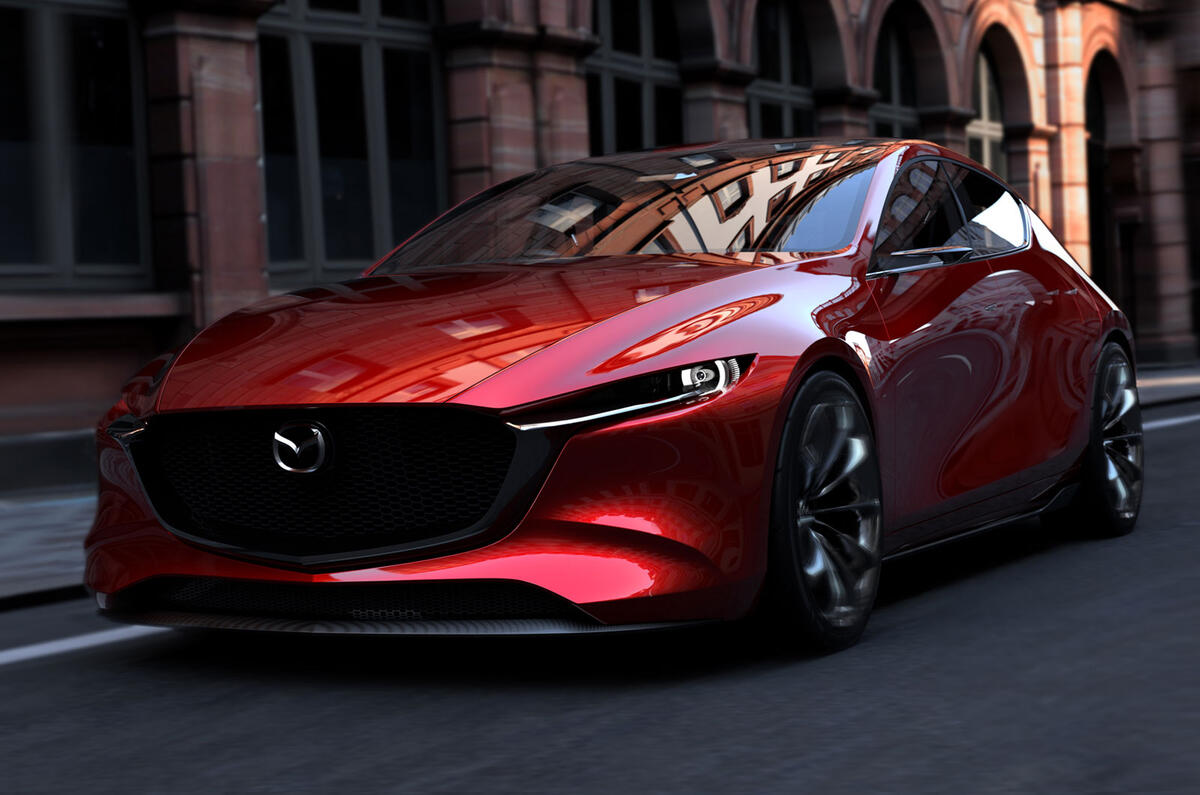 Mazda Kai concept previews new 3 hatch for 2019