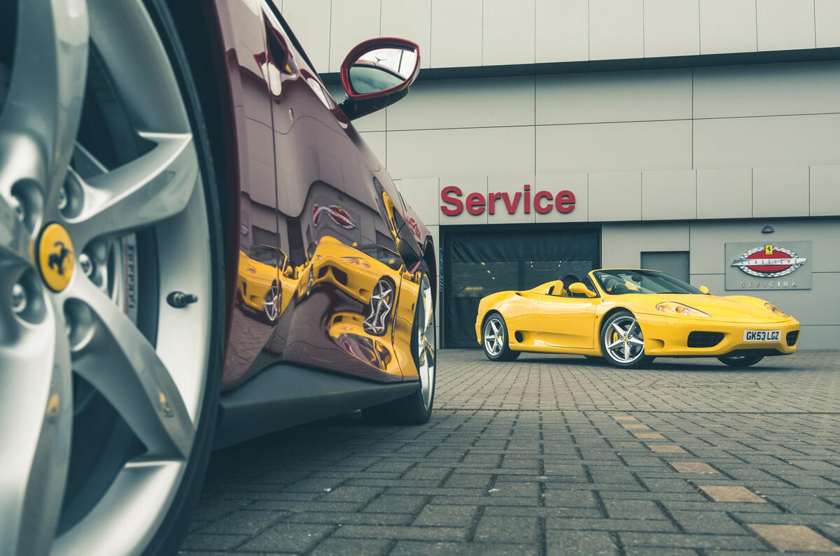 10 LUC Ferrrari Classic service Dick Lovett 2021 0082