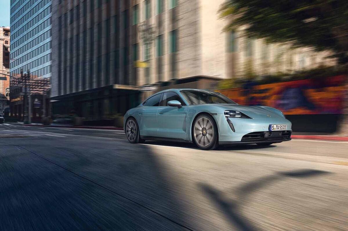 New Porsche Taycan 4S revealed