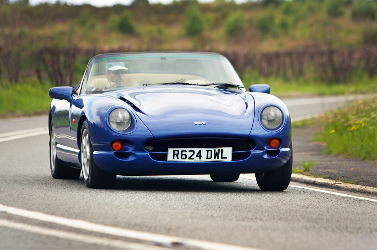 TVR Chimaera 1997 - tracking front