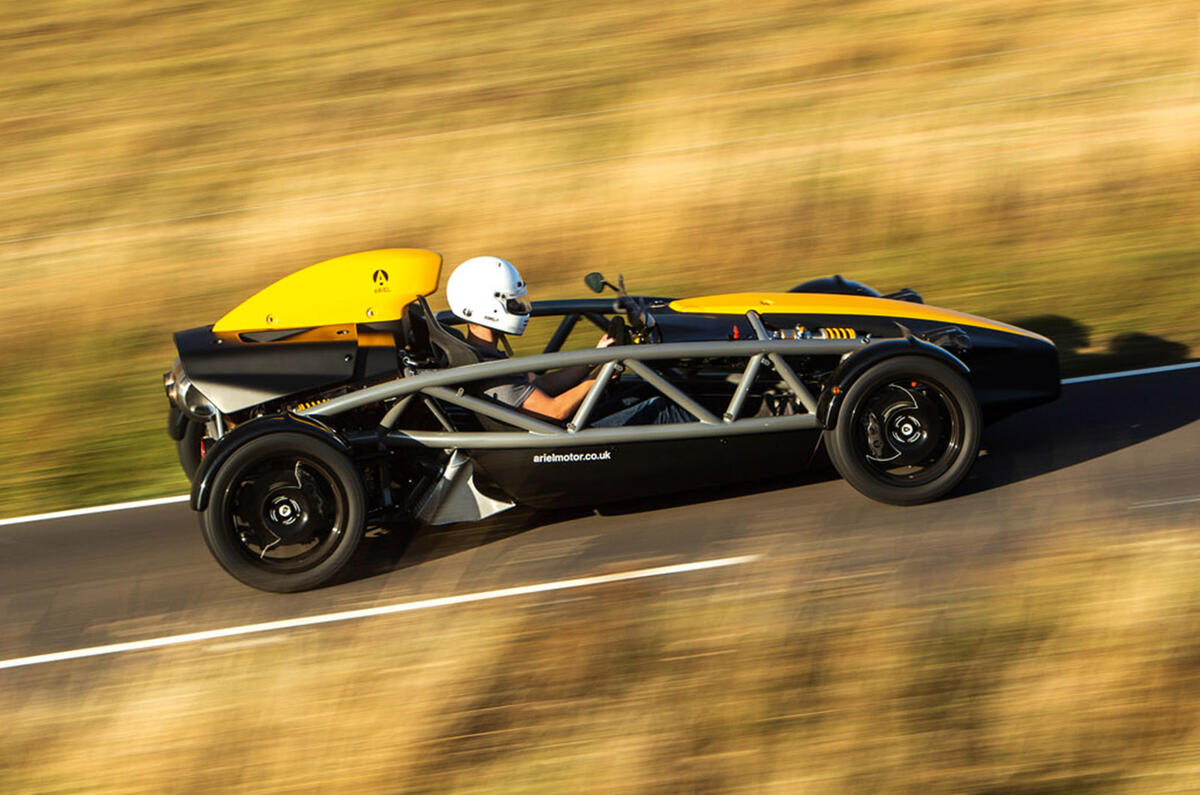 Ariel Atom 4 2019 - hero side Ariel Atom 4 2019 - hero side