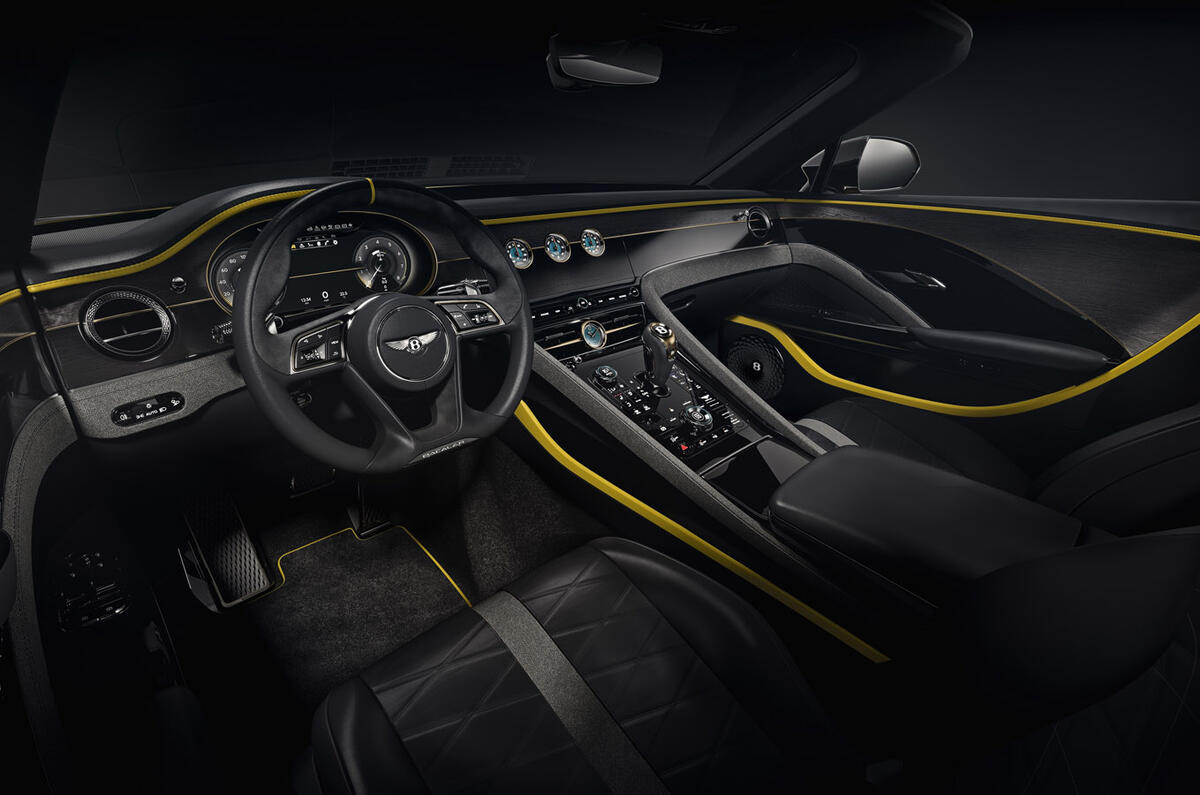 Bentley Bacalar Randwick 2020 - interior Bentley Bacalar Randwick 2020 - interior