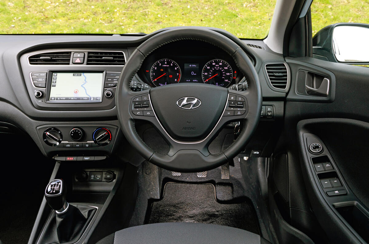Hyundai i20 - interior Hyundai i20 - interior