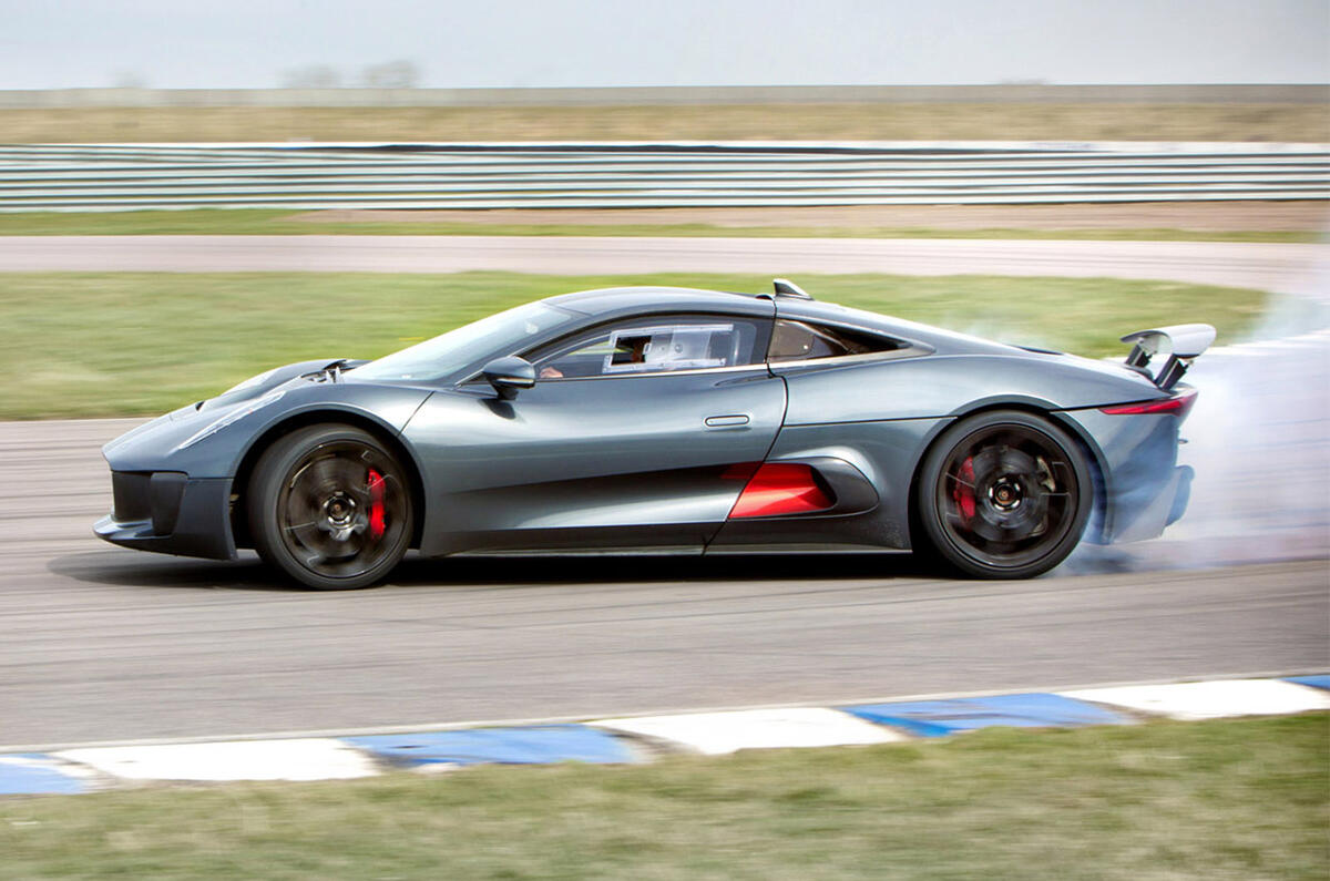 Jaguar C-X75 - side Jaguar C-X75 - side